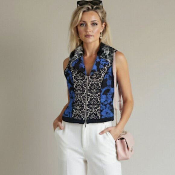 Vintage Y2K Joseph Ribkoff Vest - Picture 2 of 9